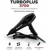 TURBOPLUS 3700 W Prfesyonel Kuaf&ouml;r F&ouml;n Makinesi Sa&ccedil; Kurutma Makinesi AC Motor, Soğuk Hava