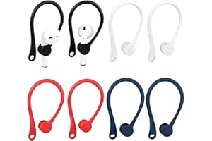 LATRAT 4 pezzi di archetto per auricolari Drop, sport, accessori per cuffie, ganci compatibili, perfetti per sport e attività all'aperto, comfort duraturo