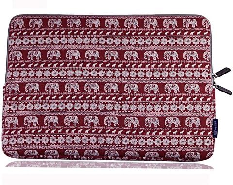 Casetop Bohemian Style Canvas 13-13.3 Inch Laptop Notebook Sleeve Case Bag for Apple Macbook Pro Retina Macbook Air 13 /13.3-Inch and Most Brands'13-Inch Laptop