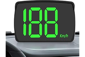 GPS Hastighetsmätare - HUD Hastighetsmätare km/h,Realtids KMH för Taxi Lastbil Motorcykel Terrängkörning