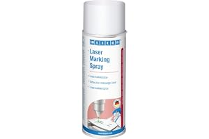 WEICON Lasermärkningsspray 400 ml, lasergravyrspray, för lasergravering och märkning av metaller, glas, keramik etc.