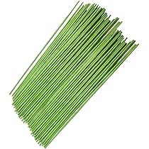 Filo Per Steli Floreali - 100 Pezzi Verde Scuro Per Bouquet E Composizioni - Foto 13