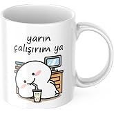 I'll Work Tomorrow Funny Mug Cup Funny Written Gift Tea Coffee Cup