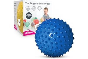 Edushape 18cm Sensory Ball (Colours Vary),Blue
