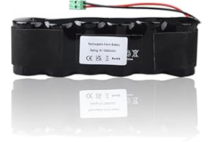 ACXILEXY Pack Batterie BPX Compatible avec Sirène Extérieure Delta Dore SEFRX, Sirène SEFRX 6416204, Compatible avec Les Sirènes Tyxal SIRX, SERX, SEFX, SEFRX, Syderal SE