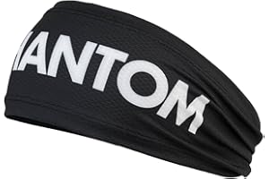 PHANTOM ATHLETICS Phantom sportowa opaska na czoło | opaska przeciwpotowa cienka | opaska na włosy dla mężczyzn i kobiet