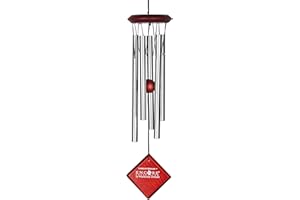 WOODSTOCK CHIMES Woodstock DCS14 Encore Collection Silver Chimes of Mercury Windchime