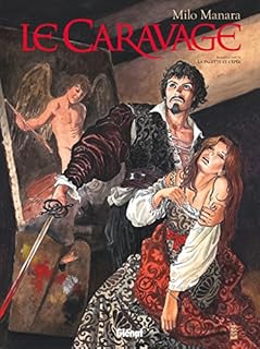 jaquette livre Le Caravage - Tome 01: La palette et l'épée