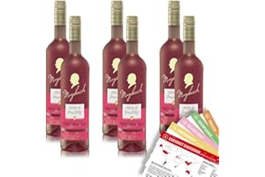 ‎VINOX Maybach Portugieser Rosé QbA, süß&fruchtig, sortenreines Weinpaket + VINOX Winecards (6x0,75l)