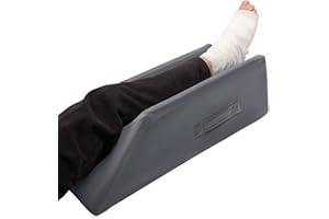 TANYOO Beinkissen Memory Schaum Venenkissen Keilkissen für Verbesserung der Durchblutung, Schlafqualität, Reduzierung von Schwellungen und Erholung nach Schwanger, Operationen (Dunkelgrau)