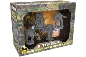 Catalyst Game Labs BattleTech | Miniatures | Eridani Light Horse Hunter Lance | Expansion | Miniature Game Ages 14+