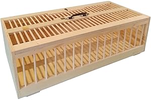 AGROHIT Transportkorb Transportkiste für Tauben 80x40cm mit Sprossen