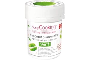 Colorant artificiel en poudre Vert, Scrapcooking