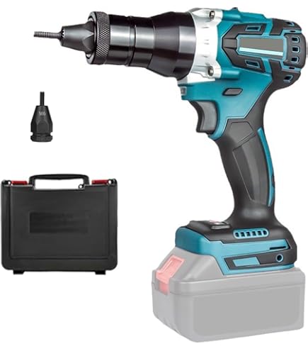 Pistolet à Rivets Aveugle Sans Fil 25000N - Compatible Batterie Makita 18V - Neuf
