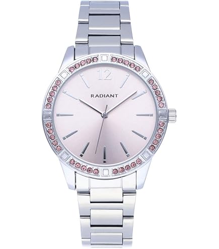 Radiant Orologio Donna RA592201 – Analogico Al Quarzo, Cassa E Bracciale In Acciaio Grigio - 4