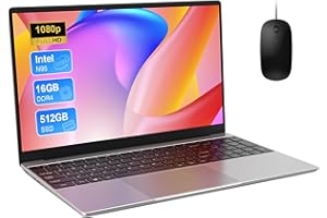 MAXLEGEN PC Portatile 15.6 Pollici, N95(Fino a 3,4 GHz) Win11 Notebook, 16GB DDR4 512GB SSD TF 1TB, 1920*1080 FHD, Tastiera retroilluminata/Numerico con Pellicola Italiana, 5G WiFi/USB-C/BT5.0/USB 3.0/HDMI