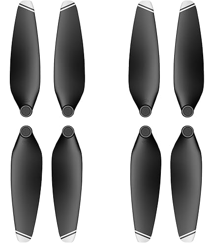 Accessoire Drone 8 Hélices De Rechange Pour DJI Mavic Mini - Noir Bord Doré Avec Vis Et Tournevis Hélices Drone Mavic Mini