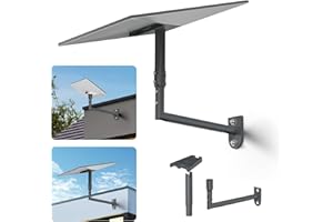 XLTTYWL Starlink Gen 3 Mount, 360 ° regolabile V3 montaggio a parete, Gen3 Pole Kit di montaggio con tubo adattatore per Gen3/Mini Starlink Internet Kit Satellite