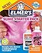 Price comparison product image Elmer's Slime Starter Kit, Clear School Glue and Pink Glitter Glue, 4 Count