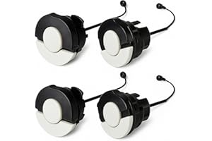 VIDSMOW 4 PCS Tapas de Tapón de Combustible y Tapón de Aceite Compatible con Motosierra Stihl, 2 Tapa Grande y 2 Tapa Pequeña, 2 Tamaños, Compatible con Modelos MS171, MS181, MS192, MS200 y Más