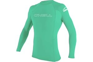 O'Neill Wetsuits Camicia da Sole A Maniche Corte da Uomo Basic Skins Rash Vest Unisex - Bambini e Ragazzi