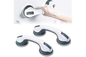 Froadp 2 szt. Przyssawka Rączki Poręcz w Wannie Przyssawkowa Poręcz Uchwyt Prysznicowy do łazienki Toalety Dzieci Kobiety w Ciąży Osoby Starsze