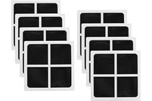 SGIZOKU 8 Pack FFL-155L Luftfilter für Kühlschrank kompatibel mit LG Pure N Fresh ADQ73214405 ADQ73214404 ADQ73214408 Antibakterieller Pur Air Kühlschrankfilter