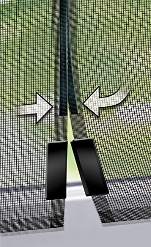 Schellenberg Insektenschutz-Magnetvorhang für Türen, 90 x 210 cm, anthrazit, 50640 - 2