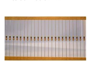 Widerstand nach Auswahl, 30 Stück,12 Werte zur Auswahl, Kohleschicht 0.25W 5% Widerstände Resistor elpohl® (470 Ohm)