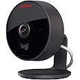 Logitech 961-000490 Circle View Weatherproof Wired Home Security Camera TrueView Video, 180° Wide Angle, 1080p HD, Night Vision, 2-Way Audio, Encrypted and Apple HomeKit Secure Video - Black