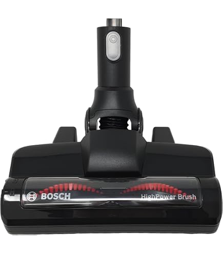 Bosch BHZUNGMP Mini Turbo Spazzola Motorizzata per Unlimited 10 e 9, Pulizia Accurata degli Imbottiti, Compatta, Facile da Riporre nella Stazione di Ricarica, Nero