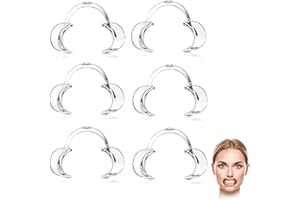 HABNI Divaricatore Guancia, 6 Pezzi Boca Dental Opener, Divaricatore per la Bocca Dental C-Forma Boca Dental Opener Sbiancamento dei Denti