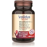 Validus Glutathione 250 mg + Acerola + Selenium + Liposomal Coenzyme Q10 30 Capsules
