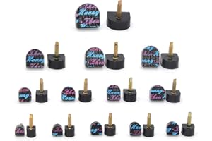 Medigy 13 paire talons de réparation conseils robinets talons hauts casquettes chaussures de remplacement de chevilles 13 types de tailles