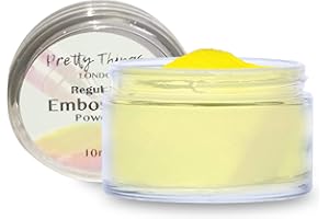 Embossing Powder Jar | 10ml | Regular | Pretty Things London (Yellow)
