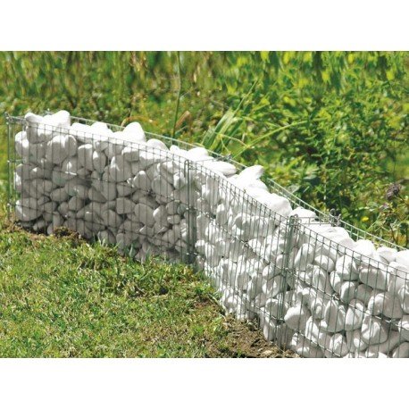 Bellissa Mauergitter f. gerade u. geschwungene Mauern L232xH40xT10 cm - 4