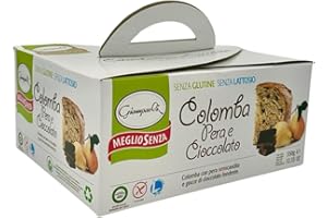 Colomba Giampaoli Pera e Cioccolato Senza Glutine e Lattosio 350 g