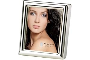 ‎WALTHER DESIGN walther design ramka na zdjęcia srebrna 3,5 x 4,5 cm ramka portretowa Chloe WD354S