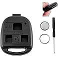 For Toyota Land Cruiser FJ Cruiser For LEXUS GX470 LX470 RX ES GS IS Series (1998-2007 Models) Durable Housing Easy Installatio 3 Buttons Key Fob Case Shell with CR2016 Battery