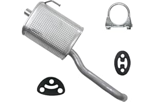 GENERIC Polmo Endtopf Auspuff für Fiat 500 1 I Panda 2 II Ka 2 II RU8 1.2 1.1