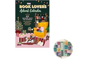 MEIQIU Calendario De Adviento, Creatividad Personalidad Multifunción Book Lovers Advent Calendar Con Bolsa Sobre, Adecuado Amante De Los Libros, regalos de vacaciones