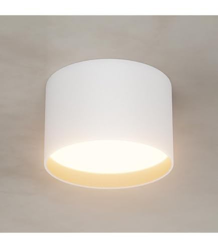 LEDVANCE LED plafondspot Kurk, GU10, 4-lamps, dimbaar, wit