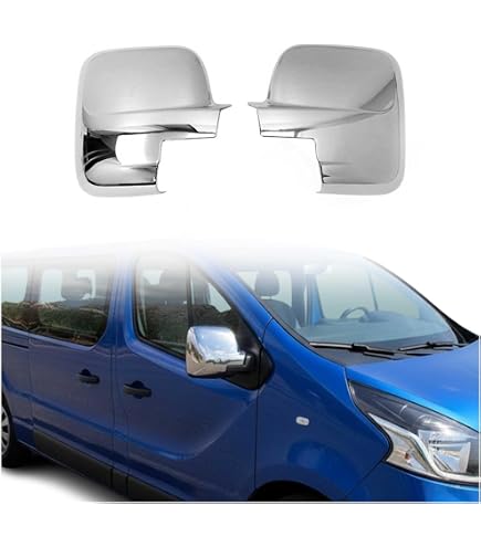 Coque De Rétroviseur Gauche Passager Pour Vivaro B, Trafic 3, Talento (2015-2018) - Pièce De Rechange Noire - 8