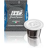 Izzo 100 Capsule Compatibili Nespresso Miscela Grande Espresso, Caffè, 720 Grammo