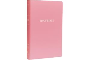 KJV Holy Bible: Gift and Award, Pink Leather-Look, Red Letter, Comfort Print: King James Version: Holy Bible, King James Version