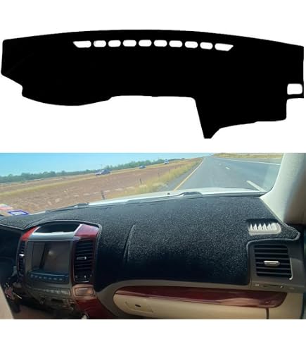 Couverture Tableau De Bord Toyota Land Cruiser Prado & Lexus GX470 2003-2009 - Noire