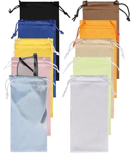 Set Di 3 Custodie Per Occhiali Da Sole Rigide Con Cerniera, EVA E Oxford, Portachiavi Incluso, Viola+Blu+Nero