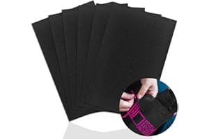 6 Stück Classic Reserve Aida Stoff Kreuzstich Stoff, SourceTon 11 Count Kreuzstich Stoff, Schwarz, 12 x 18 Zoll