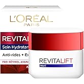L'Or&eacute;al Paris - Revitalift - Soin Nuit Hydratant - Anti-Rides &amp; Extra Fermet&eacute; - Anti-&Acirc;ge - 50 mL