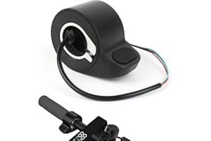Heilok Acceleratore a Pollice per Scooter Elettrico, Parti di Ricambio per Acceleratore Elettrico, Acceleratore del Freno per Scooter Elettrico Compatibili per M365 / M365 PRO (Nero)